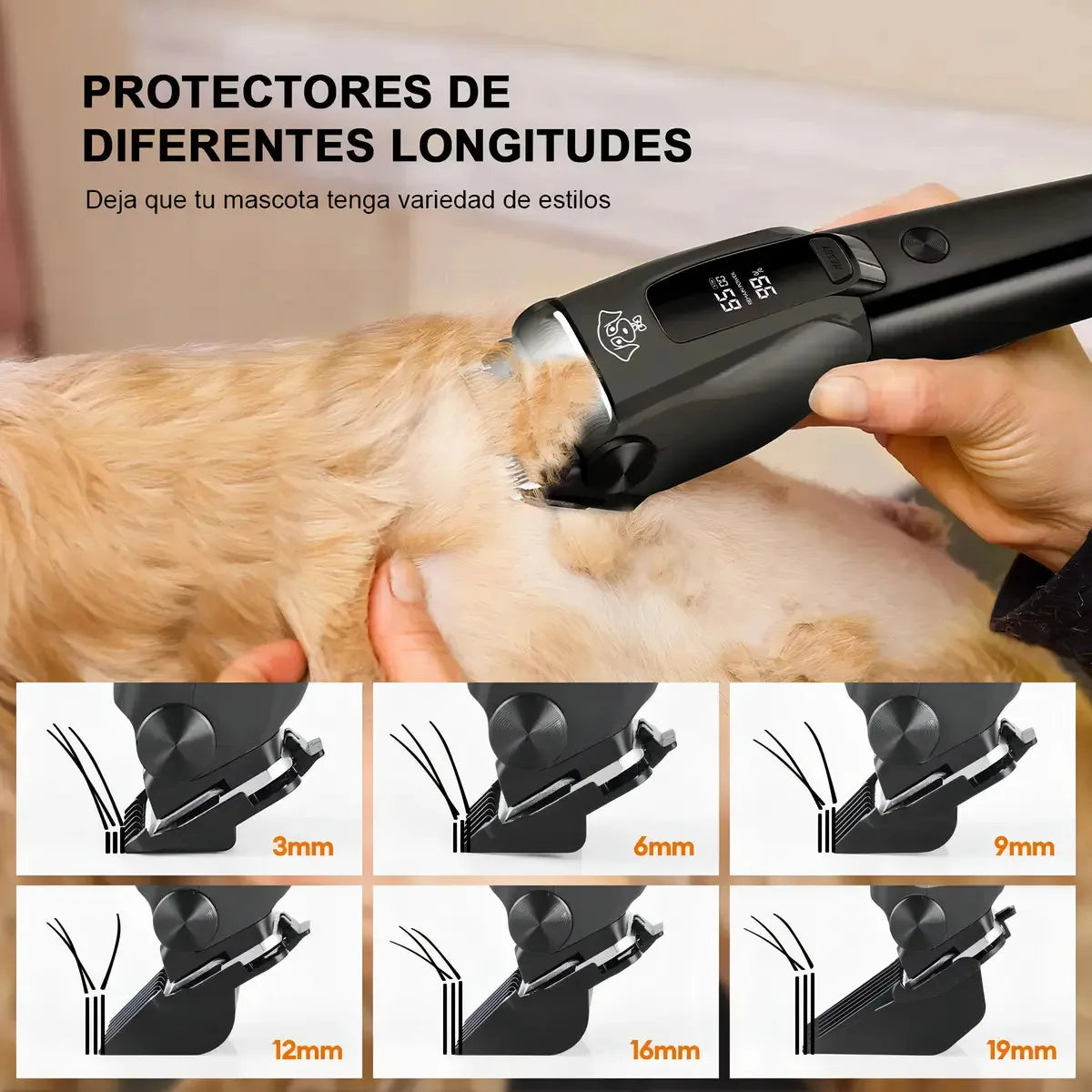 Lightweight Dog Cat Grooming Clippers Professional Hair Trimmer