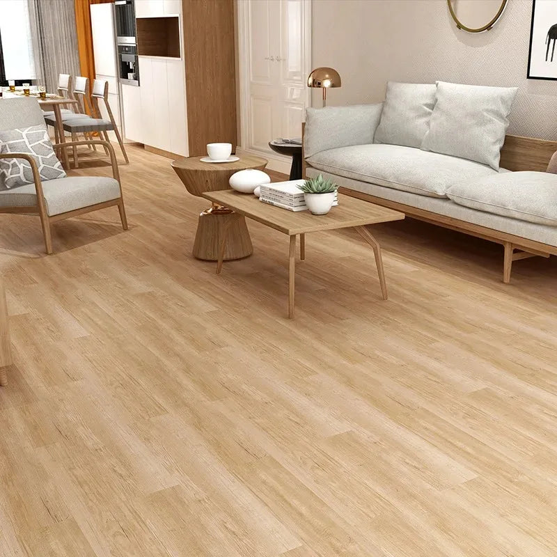 PVC Wood Grain Floor Sticker Set Self-Adhesive Waterproof