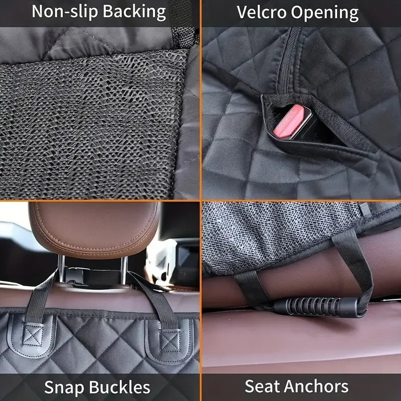 Rear Seat Cover Waterproof Anti Slip Car Seat Protector