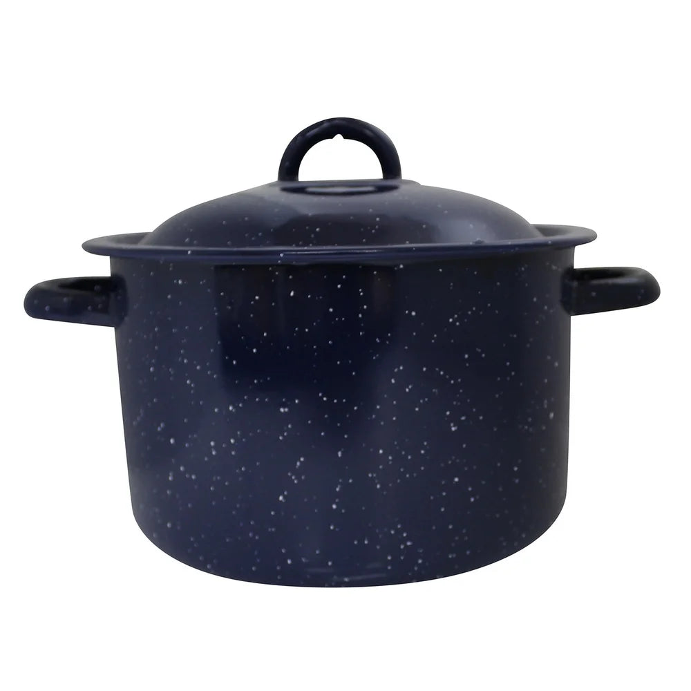 Enamel Stock Pot Heavy Duty For Soups Stews And More