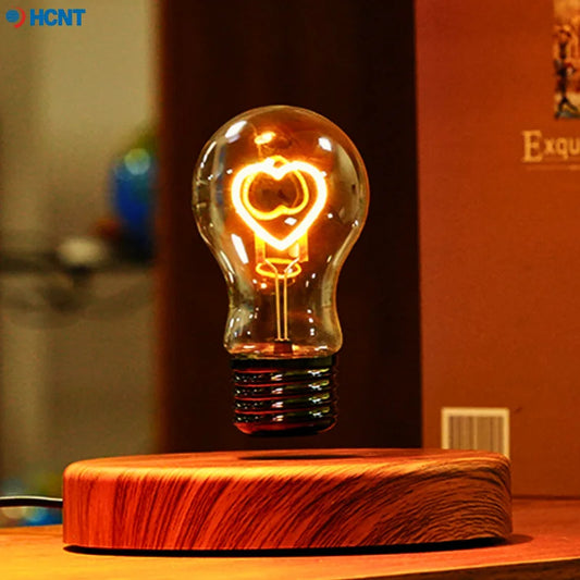 HCNT Levitating Bulb Lamp Magnetic Floating Desk Light