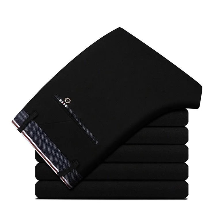 GOZBKF Mens Spring Autumn Business Dress Pants For Office