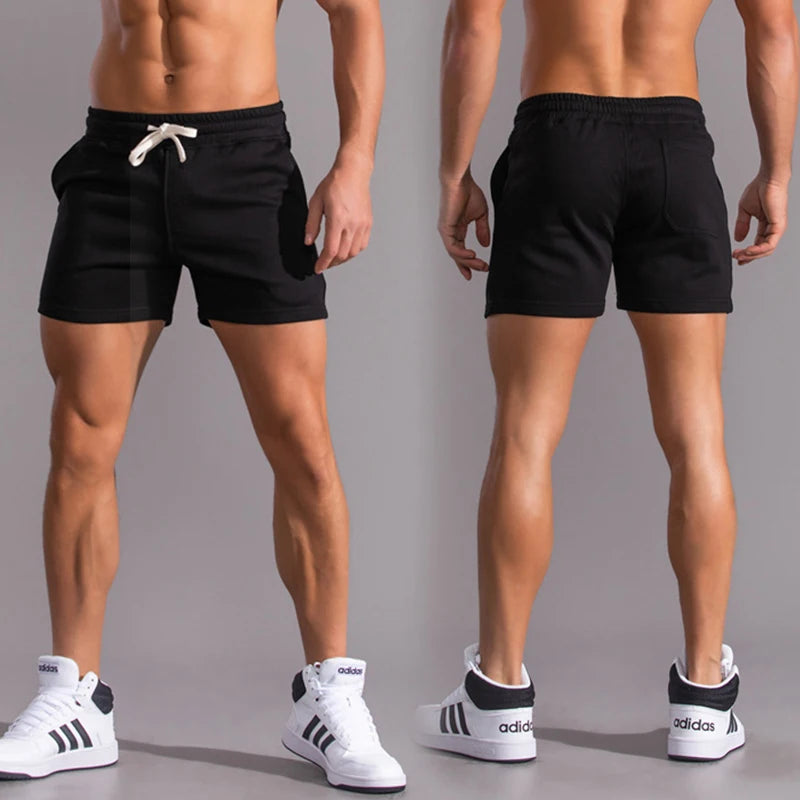 Men's Summer Cotton Basketball Shorts For Casual Sports And Running