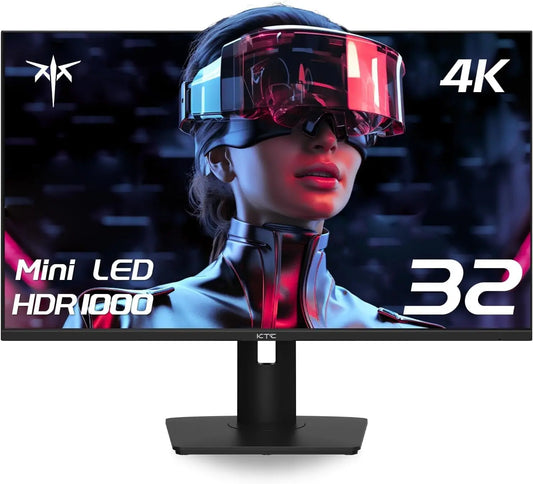 KTC 4K Gaming Monitor Fast IPS HDR1000 144Hz 1ms TypeC