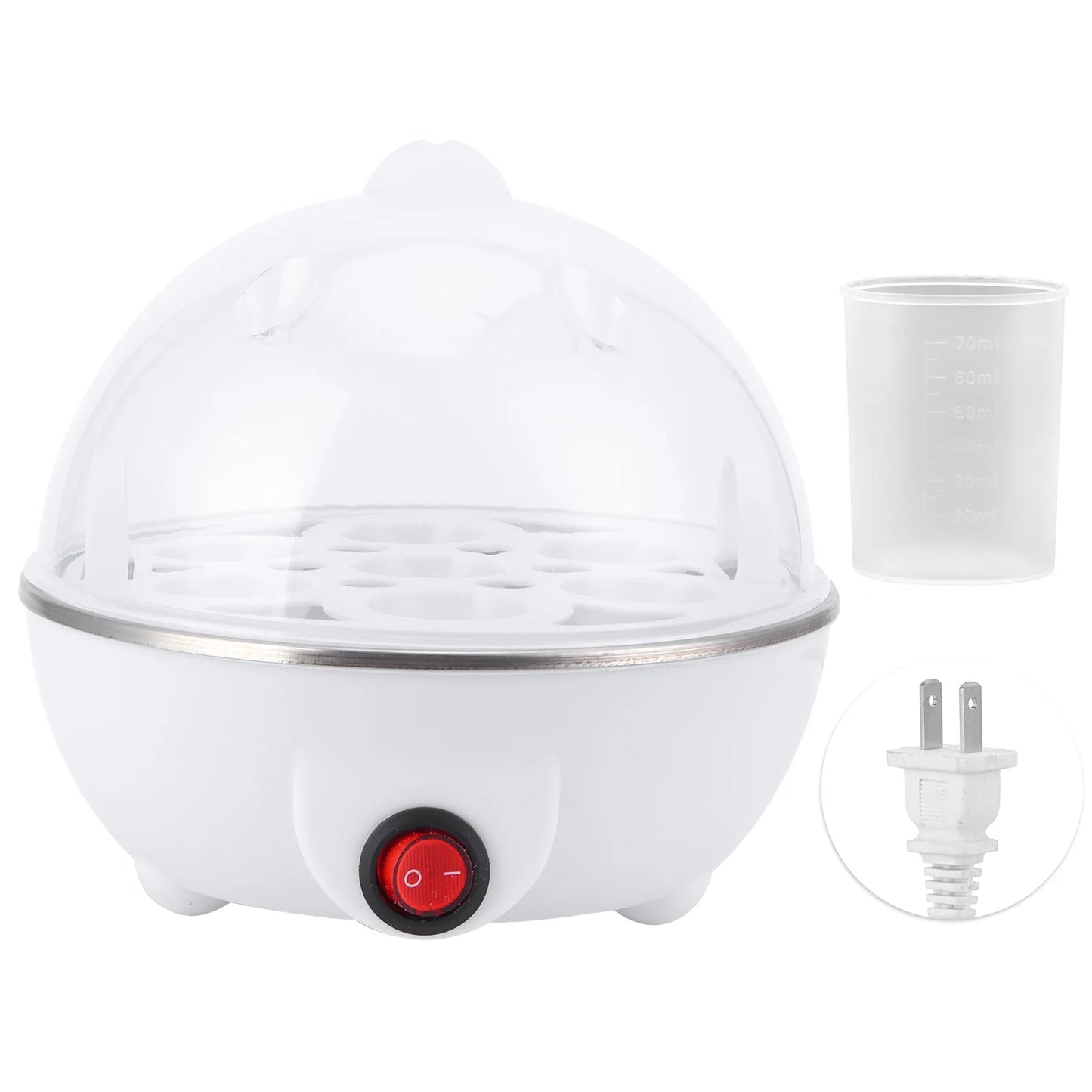 Romellar Egg Cooker Electric Multifunctional Egg Boiler Poacher