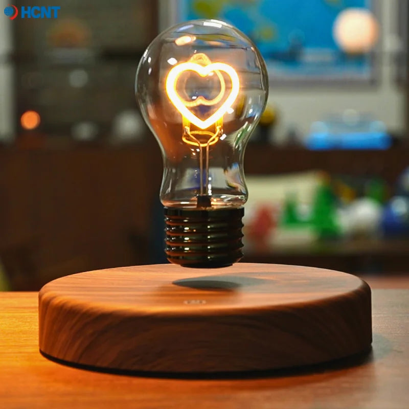 HCNT Levitating Bulb Lamp Magnetic Floating Desk Light