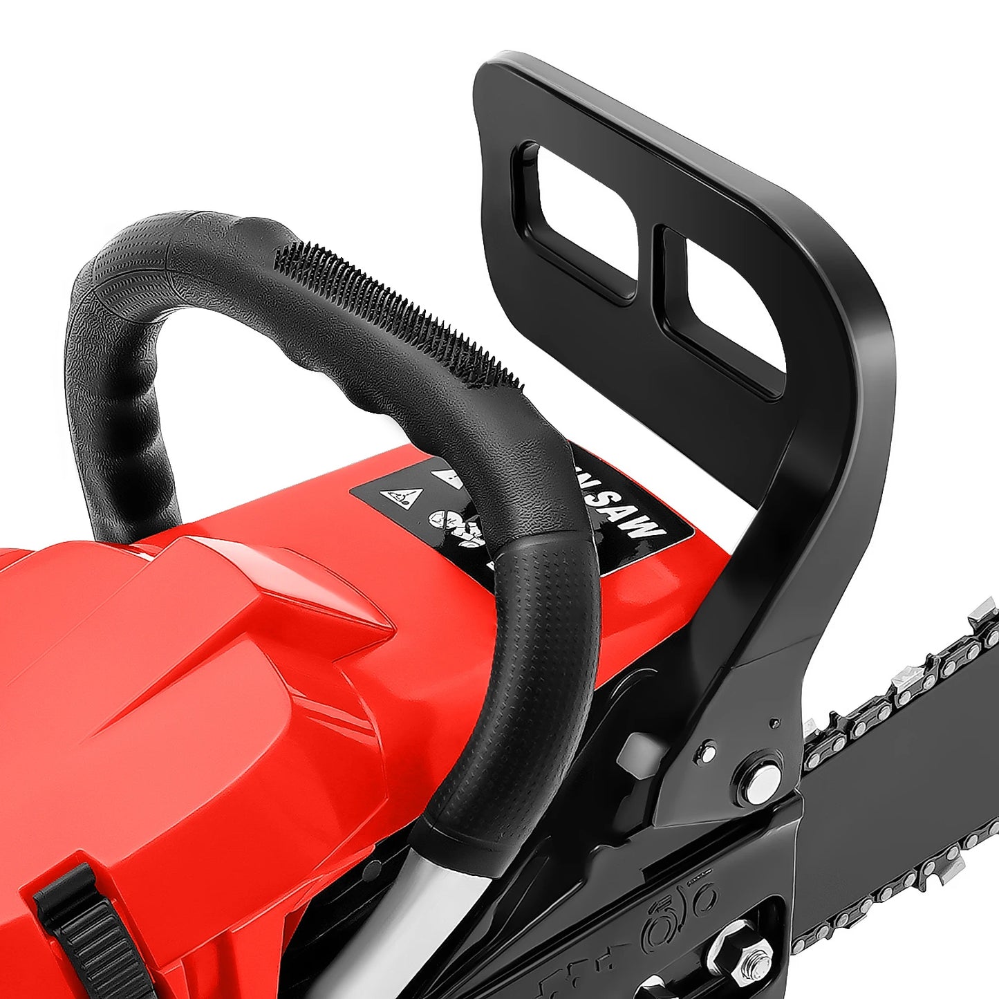Gasoline Chainsaw Handheld PP Shell For Gardens Farms Ranches