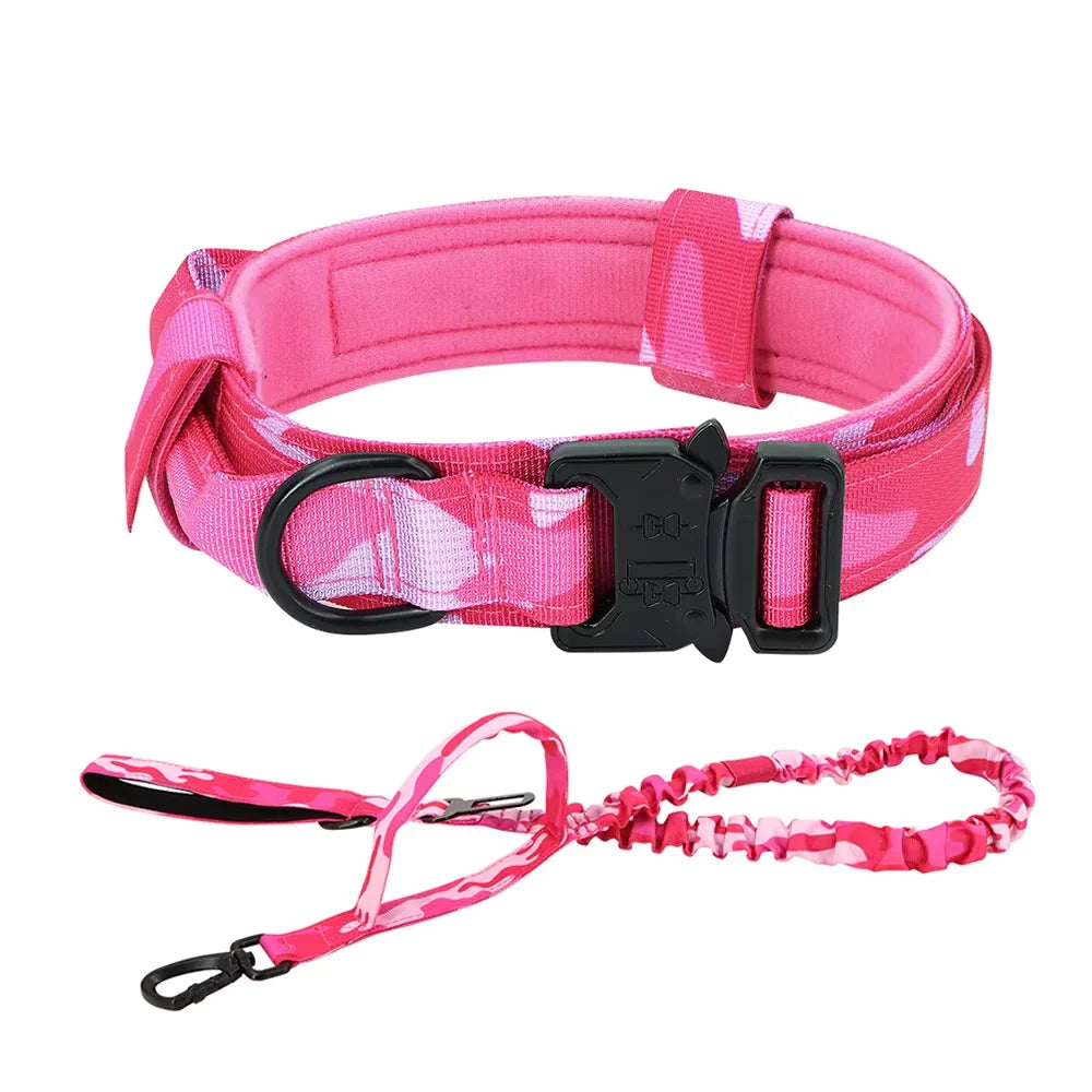 Adjustable Dog Training Collar And Leash Set