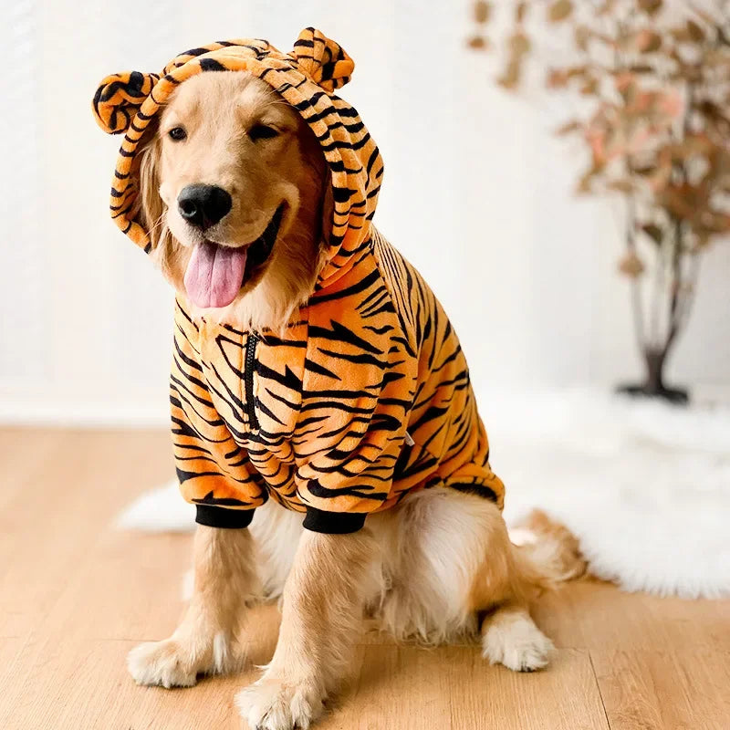 Dog Hoodie Winter Fleece Coat For Dogs Warm And Cozy