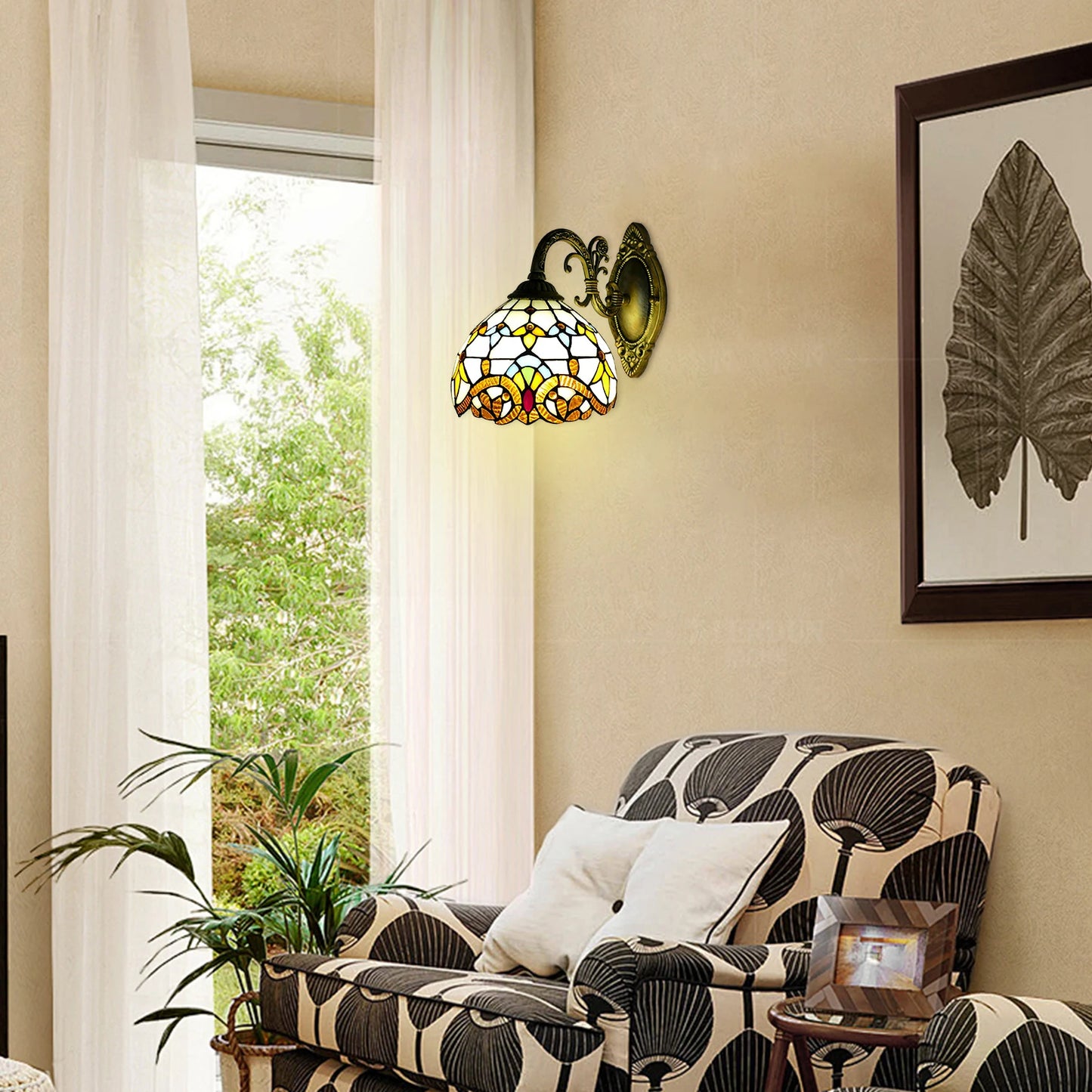 Vintage Style Wall Lamp Dome Light For Living Room