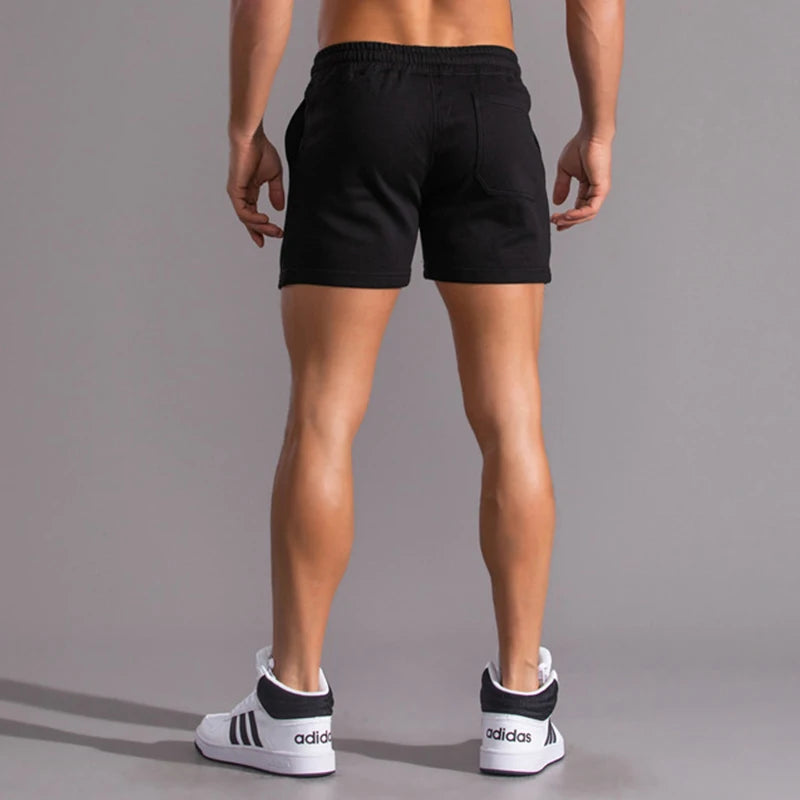 Men's Summer Cotton Basketball Shorts For Casual Sports And Running