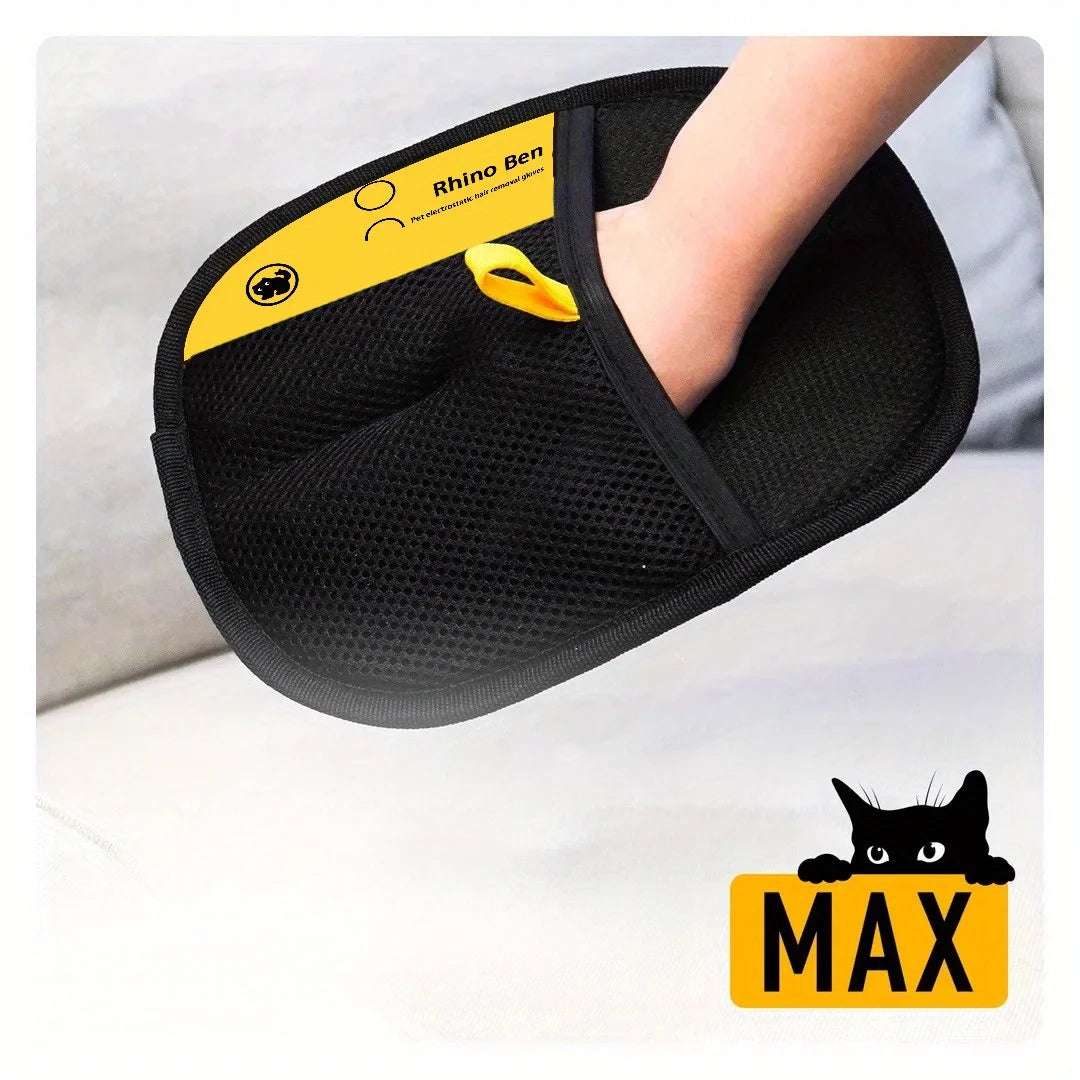 Pet Hair Removal Gloves Double-Sided Grooming Anti-Shedding