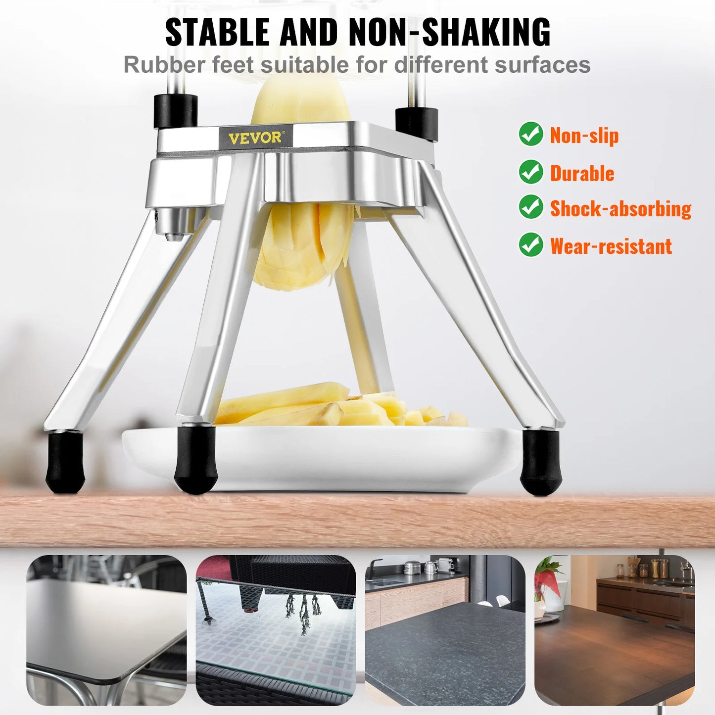 VEVOR Commercial Vegetable Dicer Cutter For Fruits And Vegetables