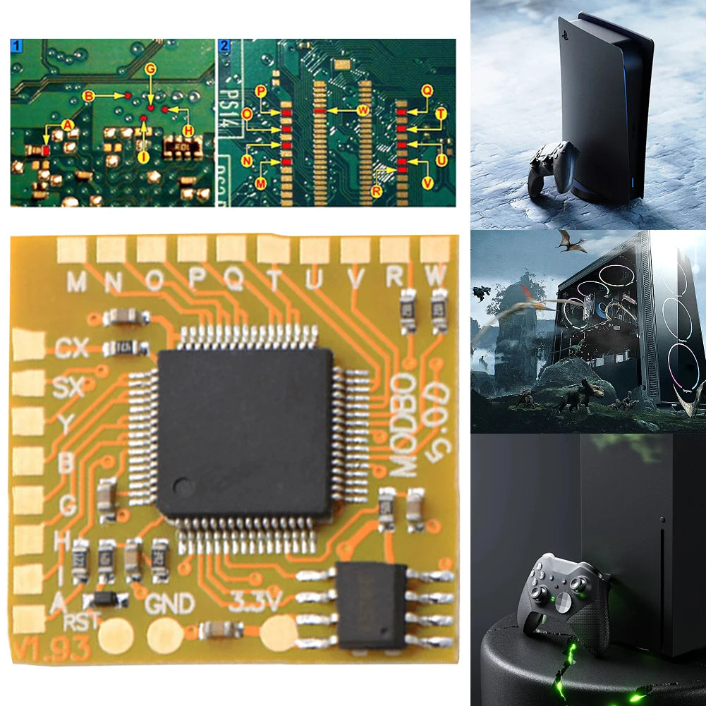 APWIKOGER PS2 Modchip FMCB Function Game Console Chip