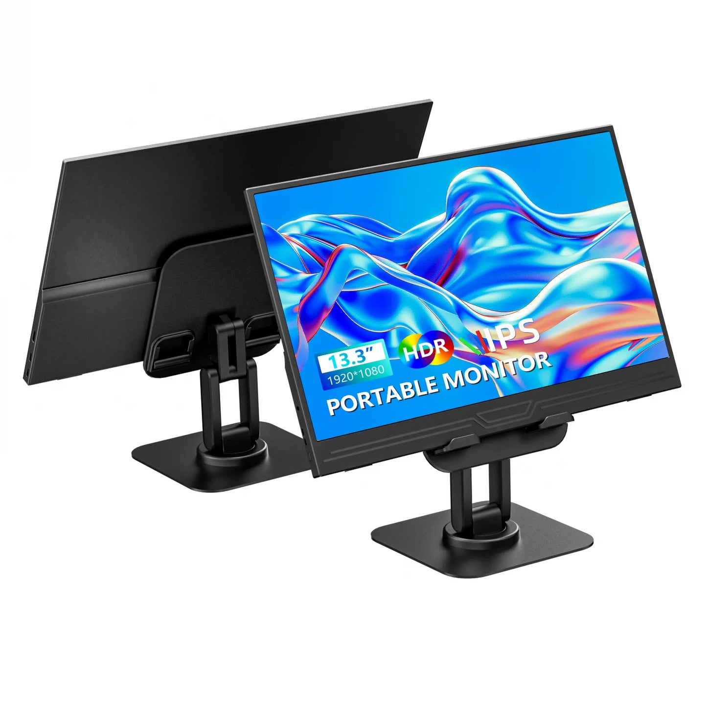 VEOUT Portable 1080P IPS USB HDMI External Second Screen Monitor