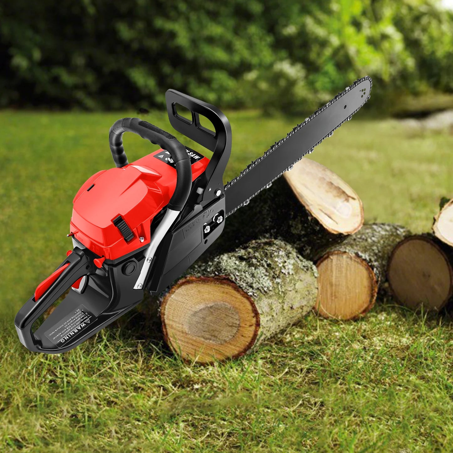 Handheld Gasoline Chainsaw for Gardens, Farms and Ranches