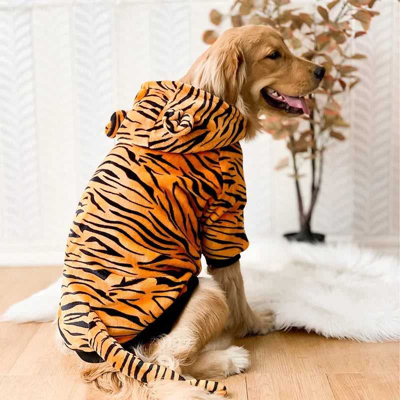 Dog Hoodie Winter Fleece Coat For Dogs Warm And Cozy