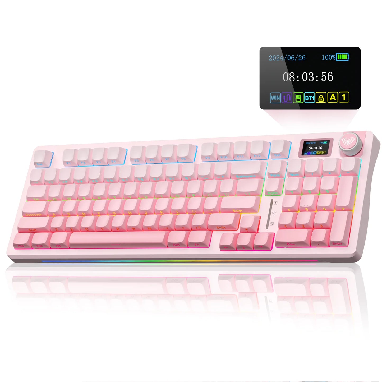 AULA S98pro Wireless Mechanical Keyboard With Gasket Hot Swap