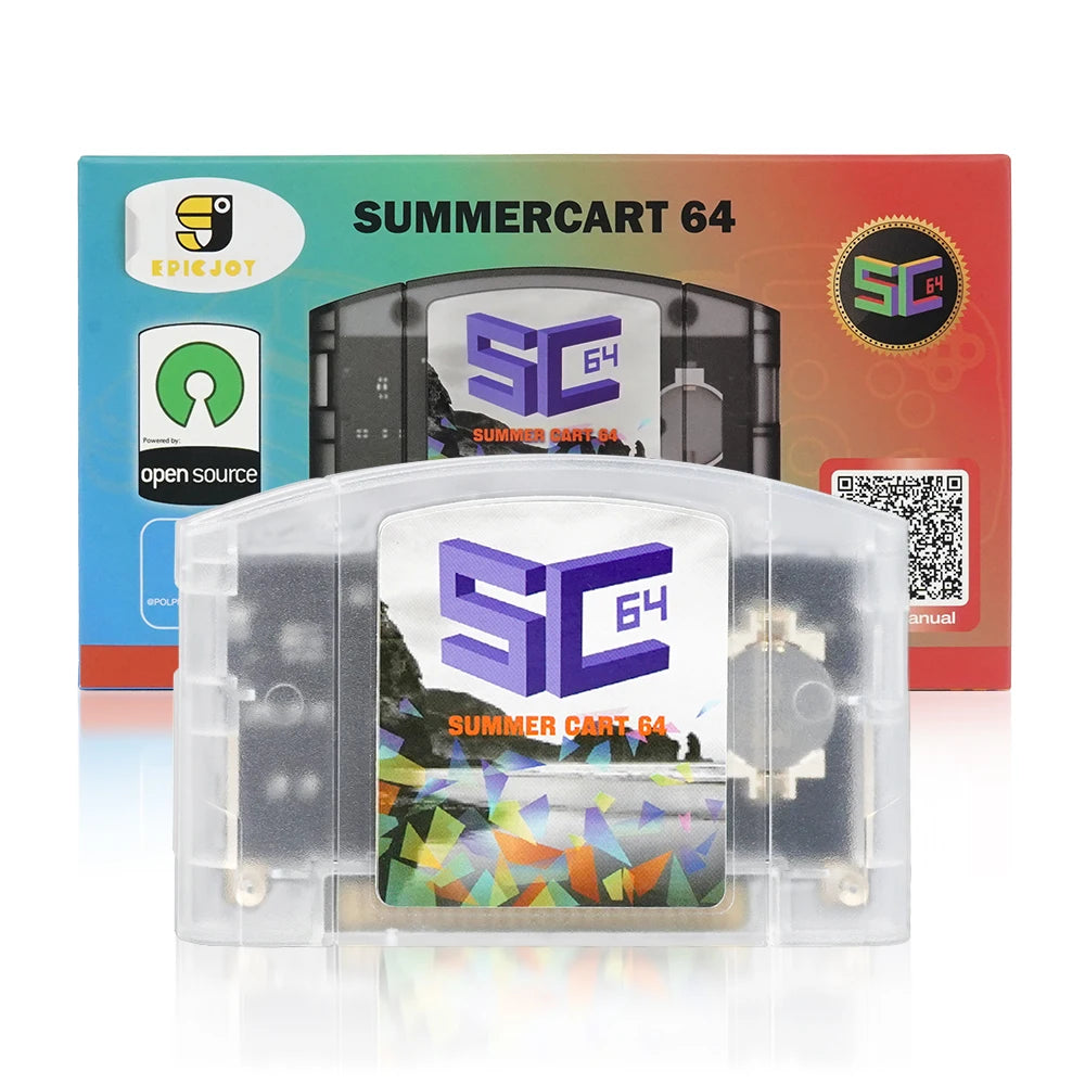 EPICJOY SC64 Open Source N64 Emulator Card