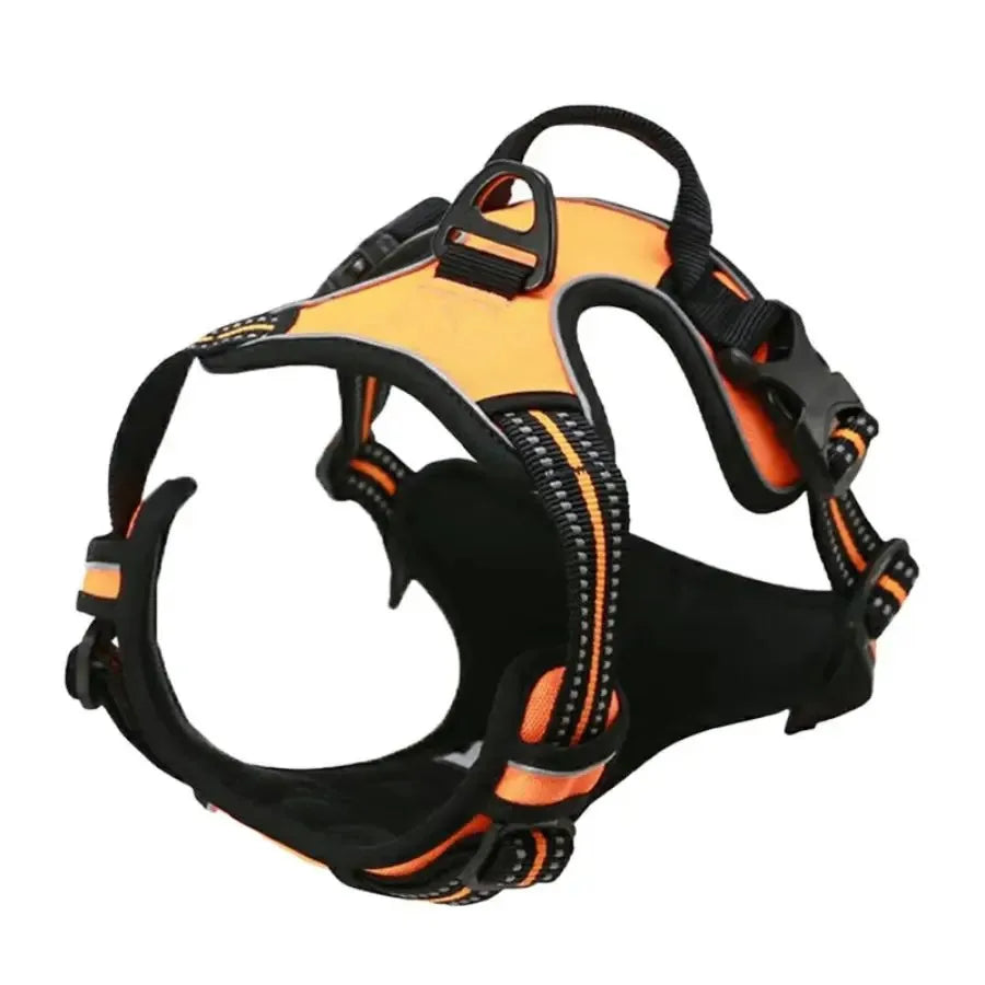 Dog Collars Harness Leash Set Leather For Dogs All Seasons
