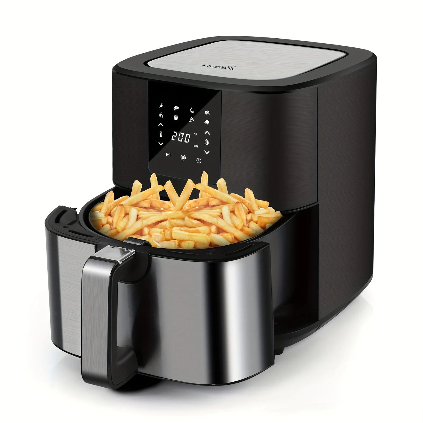 KitCook Air Fryer 1500W With Digital Touch Screen And Presets