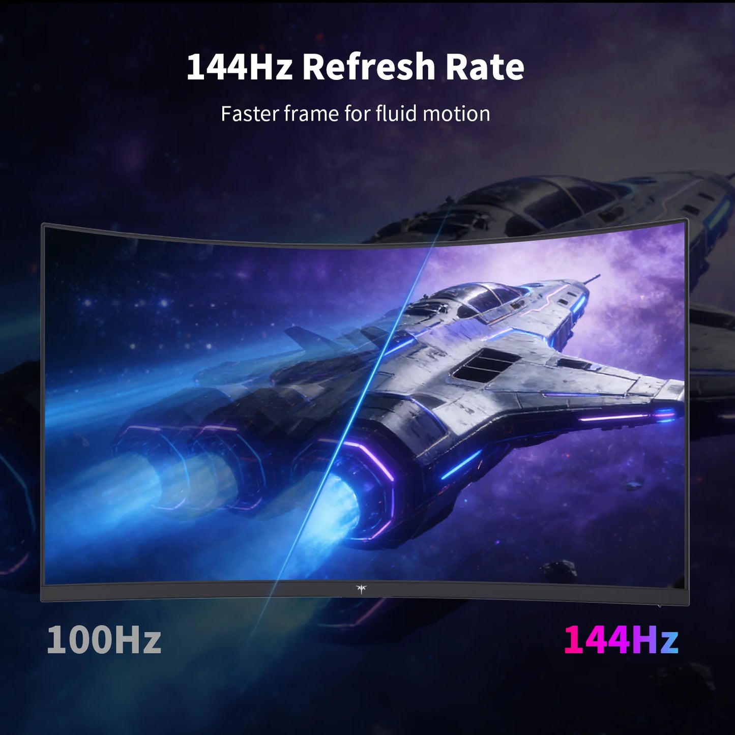 KTC H27S5C Curved Gaming Monitor HDR400 144Hz Adaptive Sync