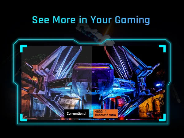 KTC Curved Gaming Monitor 180Hz 2K QHD HDR10 FreeSync GSync