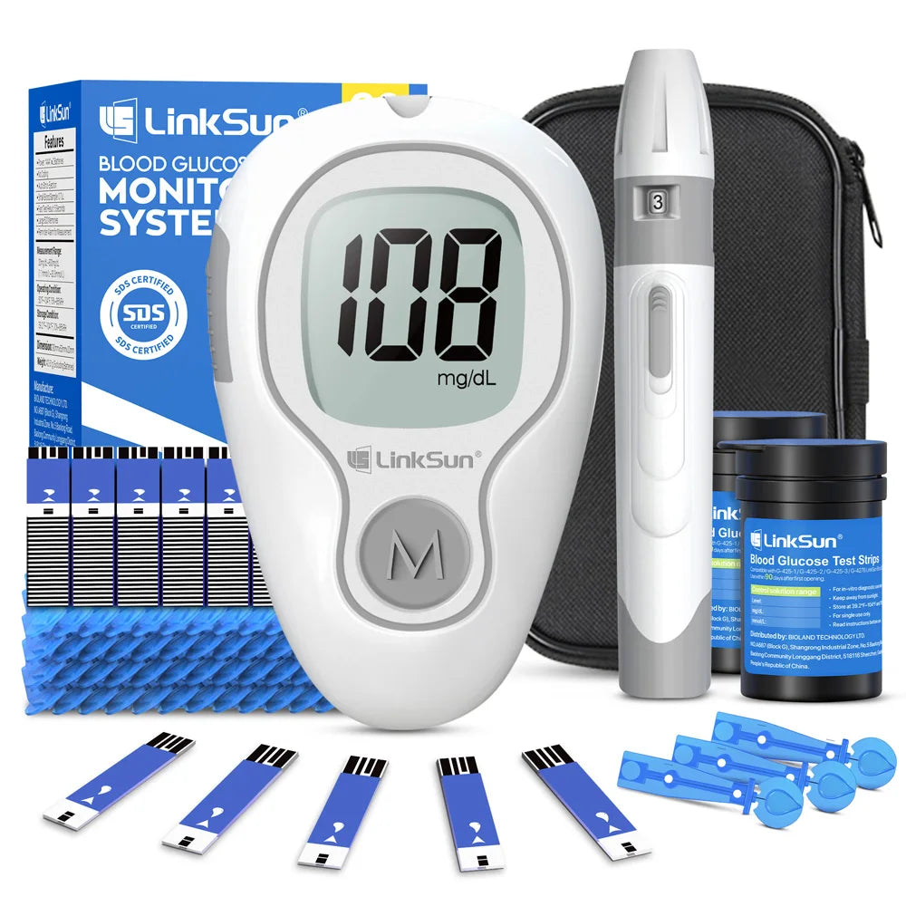 Linksun Blood Glucose Monitor G-425-1 Diabetes Testing Kit