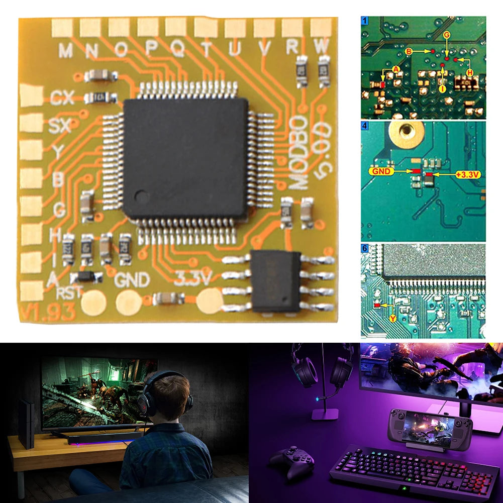 APWIKOGER PS2 Modchip FMCB Function Game Console Chip