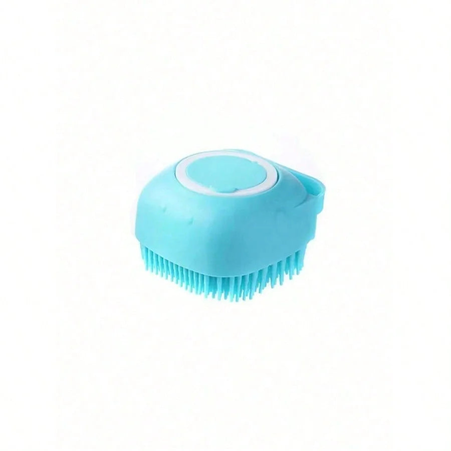 Pet Shampoo Brush for Dogs and Cats with Silicone Dispenser