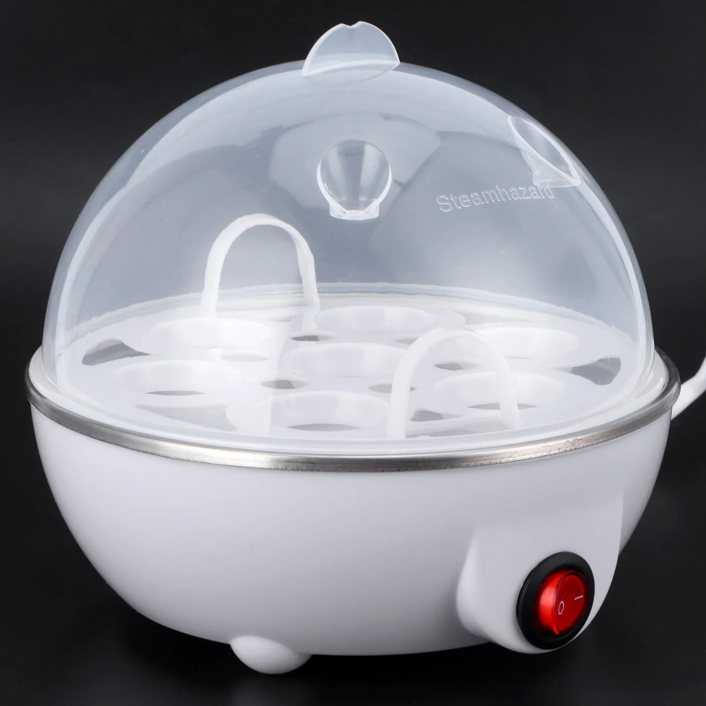 Romellar Egg Cooker Electric Multifunctional Egg Boiler Poacher