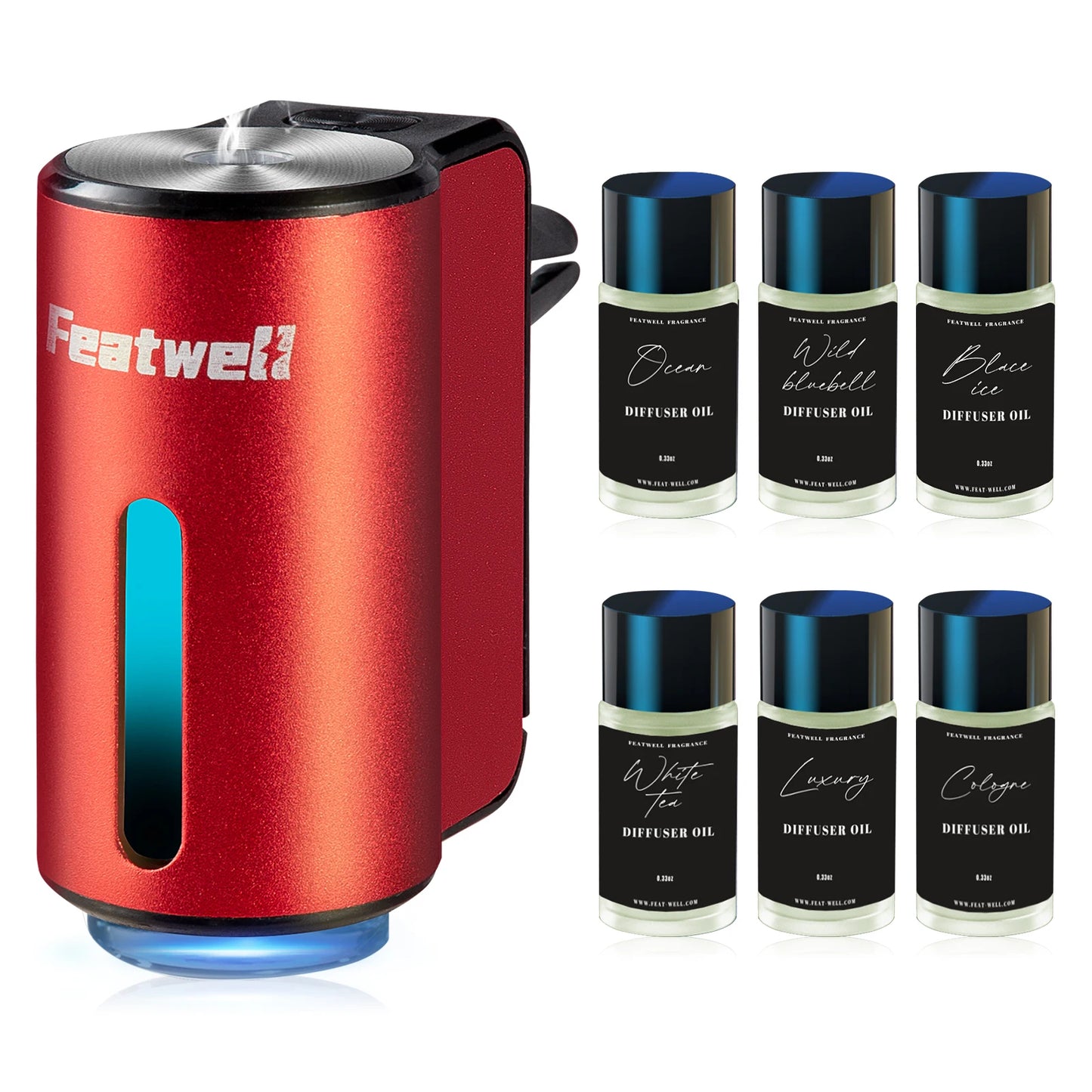 Smart Car Aromatherapy Diffuser Humidifier With Six Adjustable Settings