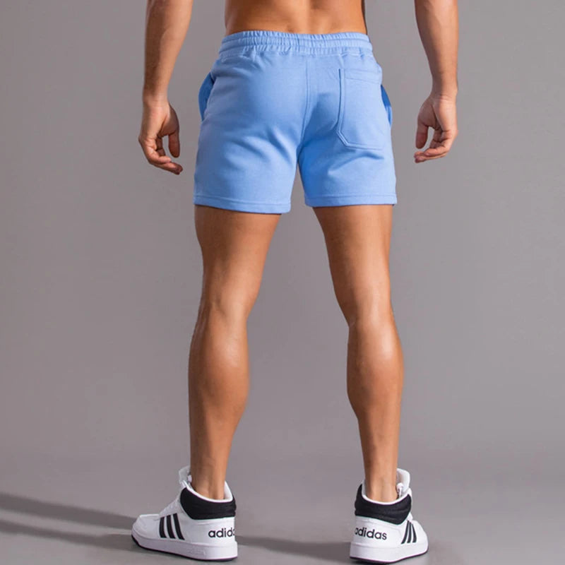 Men's Summer Cotton Basketball Shorts For Casual Sports And Running