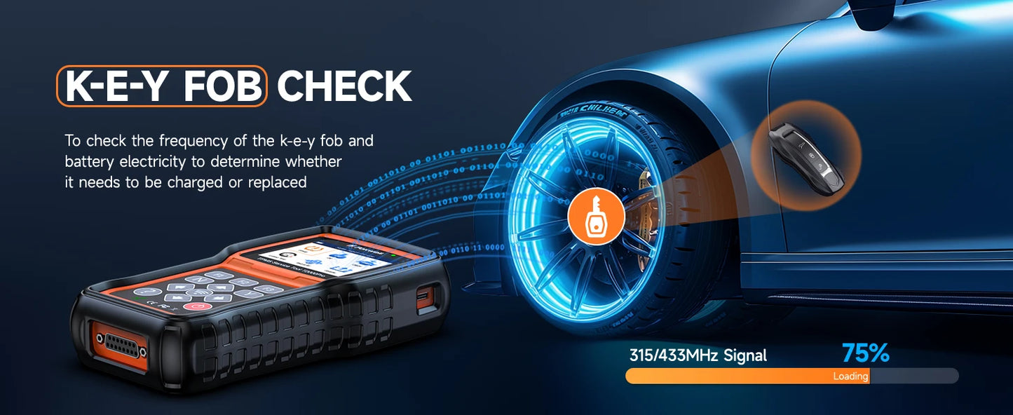 Foxwell T2000 Pro TPMS Relearn Tool For Auto Diagnostics