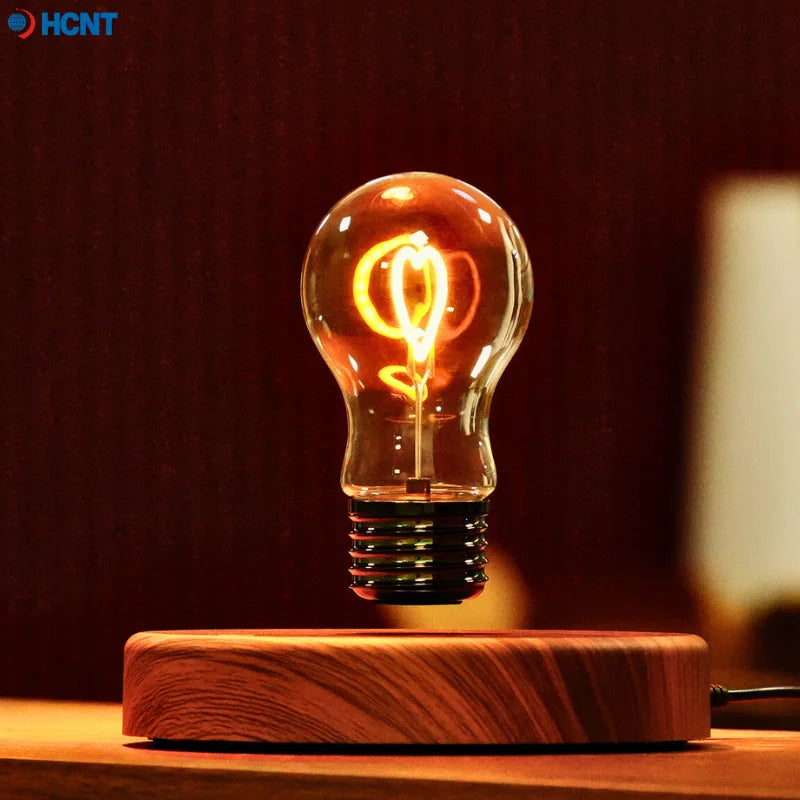 HCNT Levitating Bulb Lamp Magnetic Floating Desk Light