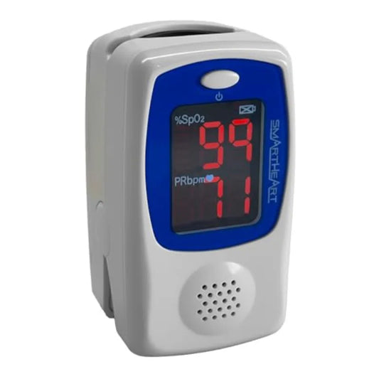 SmartHeart Fingertip Pulse Oximeter For Accurate Oxygen Saturation Readings