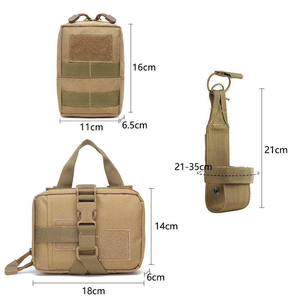 PETRAVEL CN Military Dog Harness Vest Leash Set With Patches
