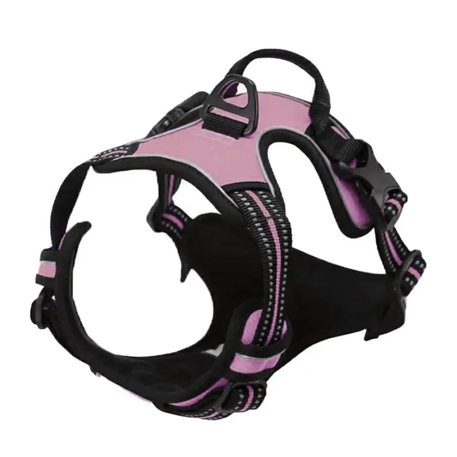 Dog Collars Harness Leash Set Leather For Dogs All Seasons