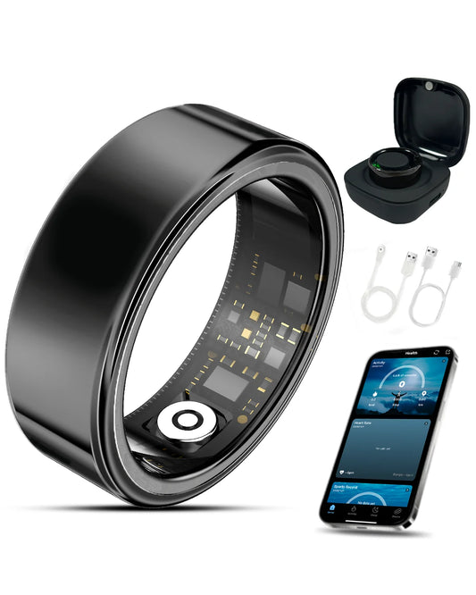 Casatelier Wearable Smart Ring With SpO2 Heart Rate Sleep Tracking