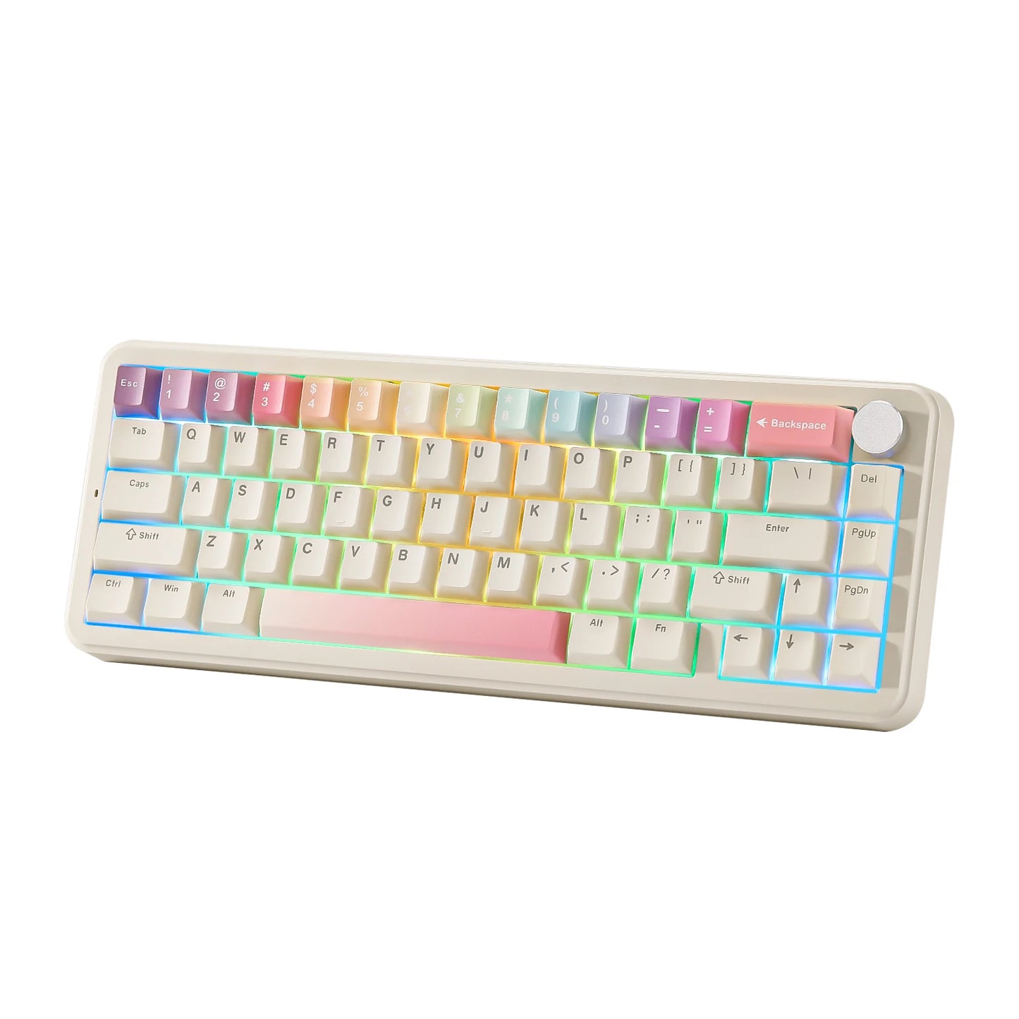 YUNZII B68 Wireless Mechanical Gaming Keyboard Tri Mode Hot Swappable