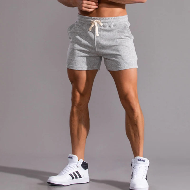 Men's Summer Cotton Basketball Shorts For Casual Sports And Running